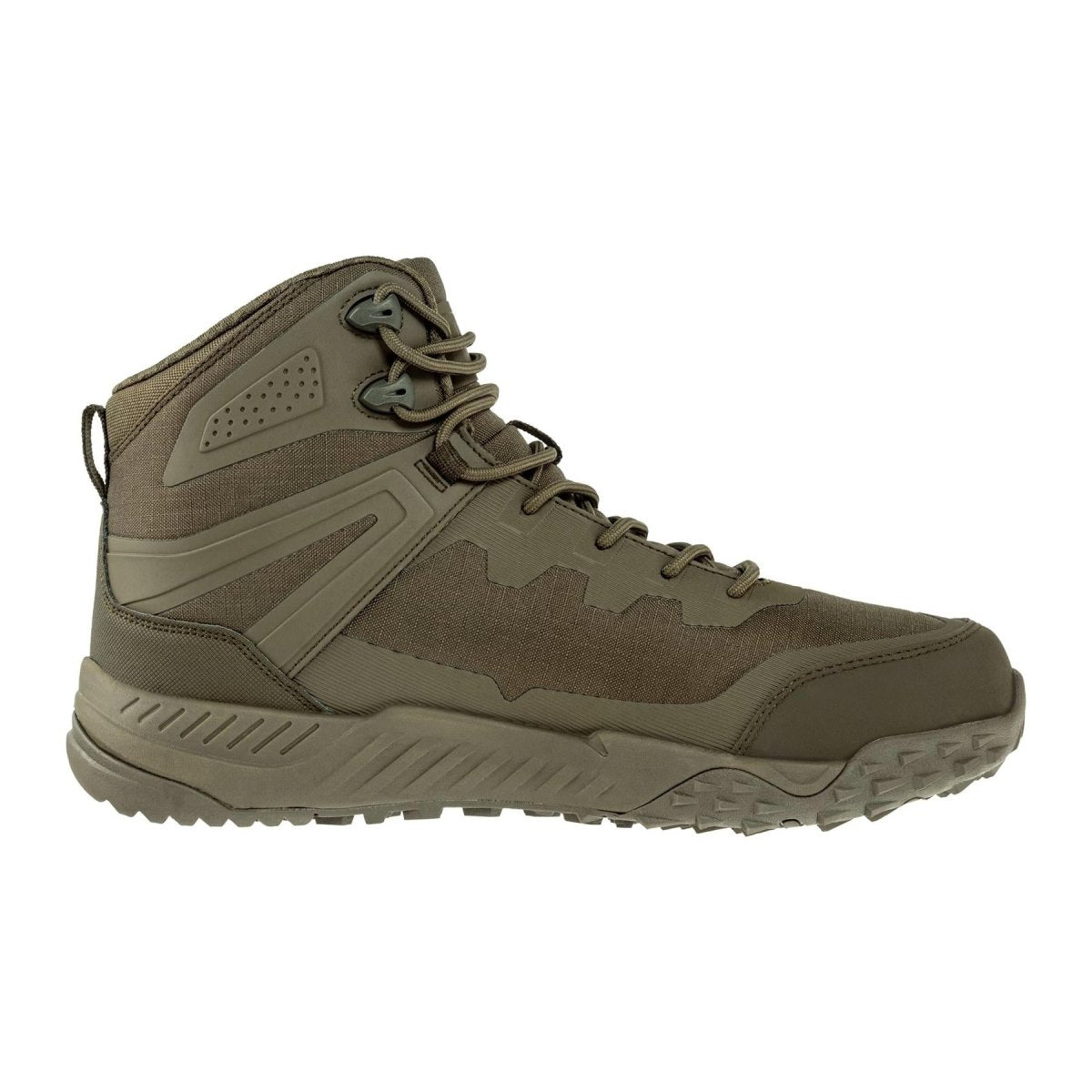 Botas tácticas Magnum Ultima 6.0 WP impermeables transpirables ligeras color oliva