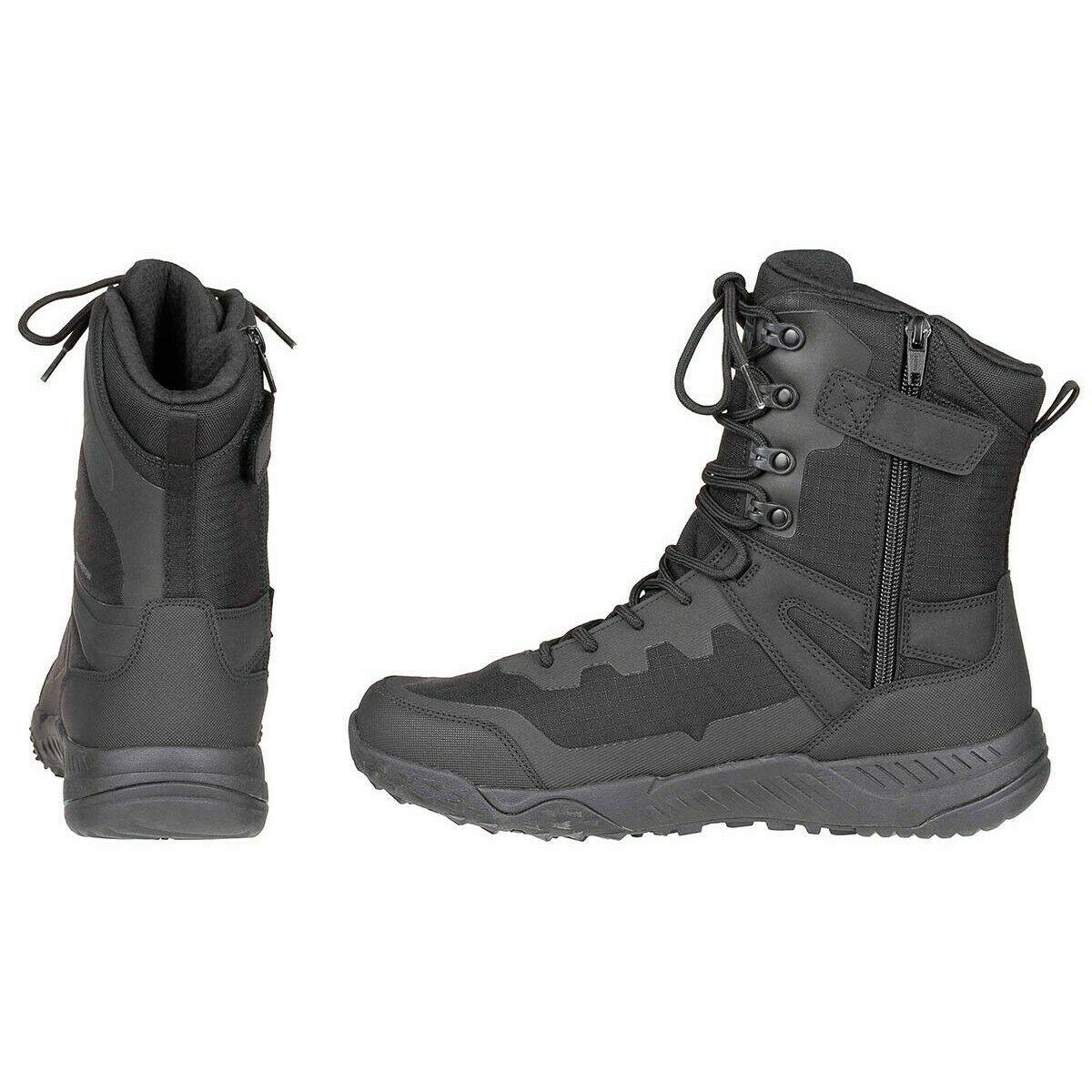 Magnima Ultima 8.0 Botas de combate impermeables Senderismo Cabirado liviano Black