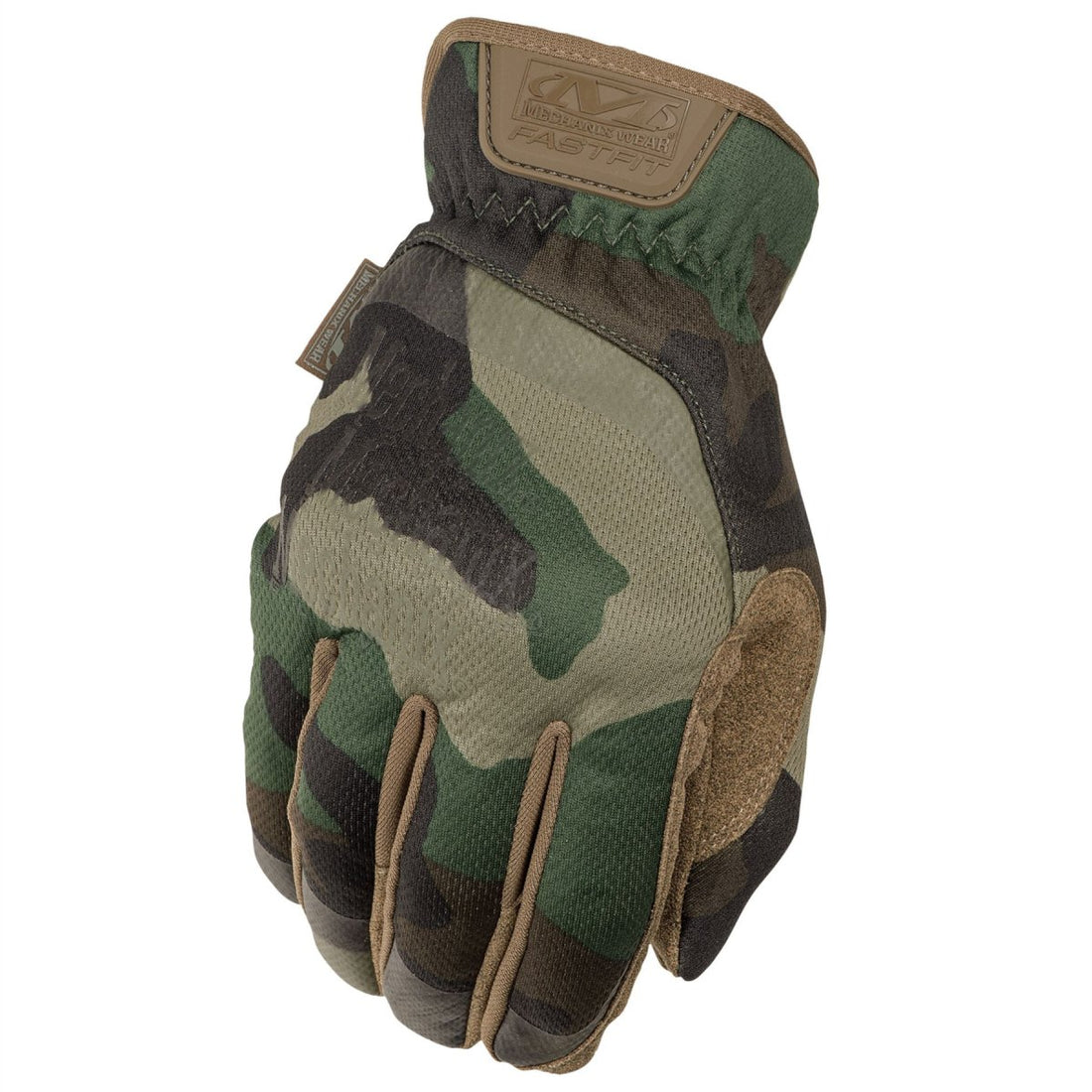 Mechanix Wear Fastfit Gen 2 Guantes tácticos con puños elásticos Woodland Camo