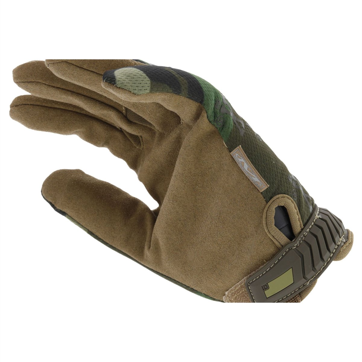 Mechanix Wear Guantes tácticos Transpirable Lycra Dedo Inserta Woodland Camo