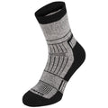 MFH Calcetines térmicos Alaska Pies secos Suela acolchada Soporte de arco integrado Gris