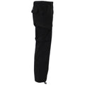 MFH Pantalones de invierno Allround Softshell 3 capas impermeables transpirables negro