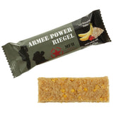 MFH Army Power Bar 60 g Barra energética de cafeína Merienda al aire libre Sabor a plátano y guaraná