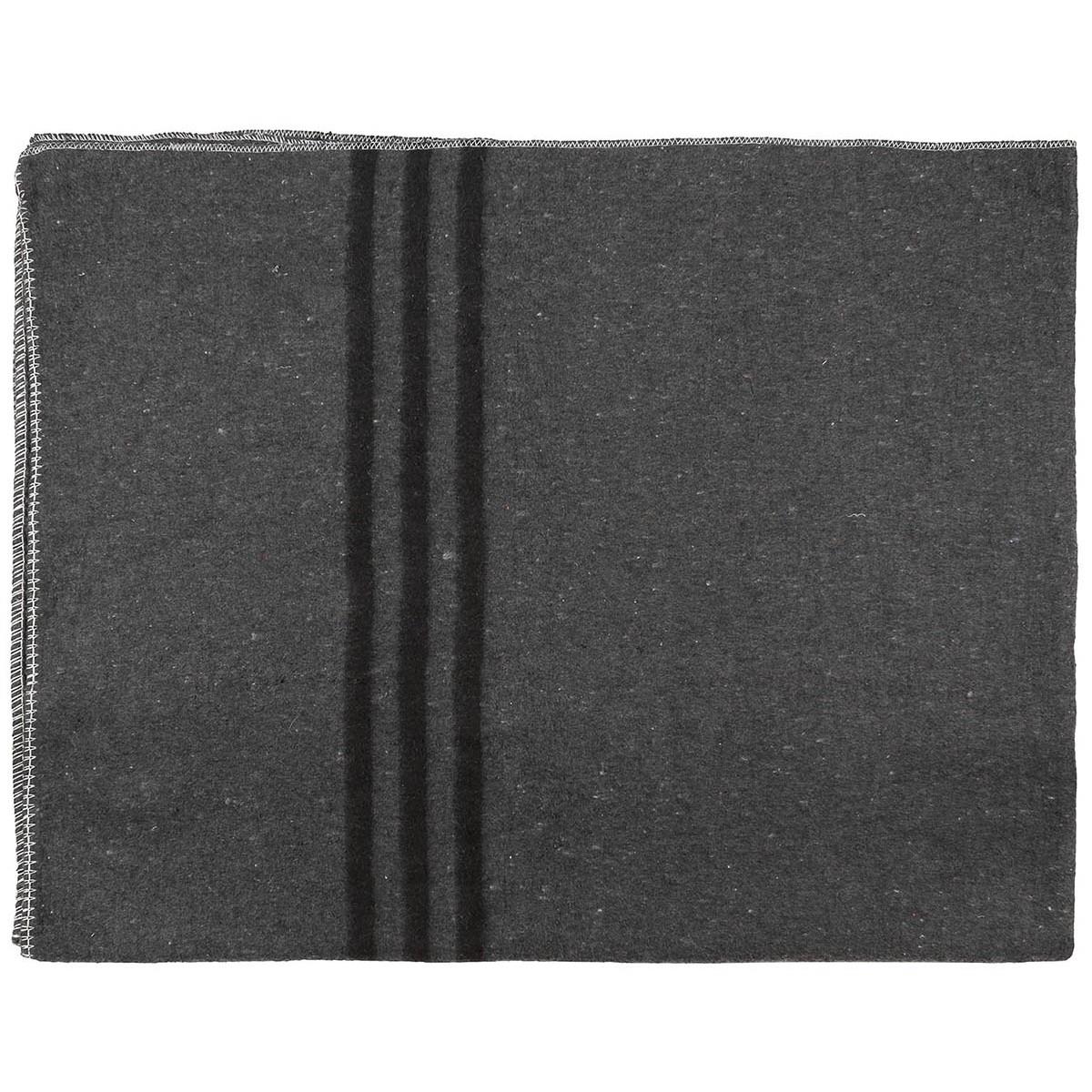 MFH Manta vivac 200x150 cm, cálida manta de supervivencia para acampada, rescate, antracita
