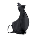 MFH Bota 0,75 L Botella de agua de plástico con funda de poliéster incluida, color negro