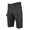 Marca MFH Shorts Military Style Shorts Bermuda Black Sturdy Cotton Ripstop Uniforme Nuevo