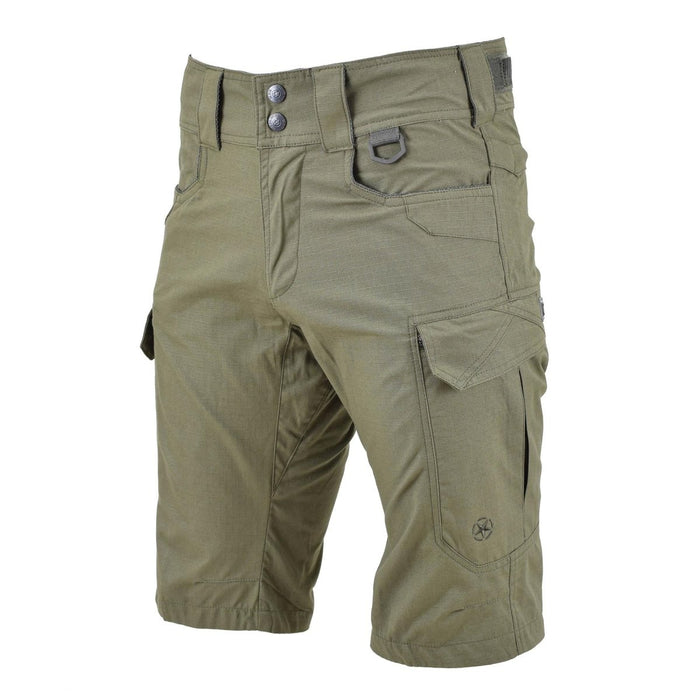 Marca MFH Pantalones cortos estilo militar bermudas algodón resistente ripstop uniforme verde oliva NUEVO - GoMilitar
