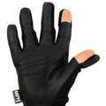 Guantes tácticos de estilo militar de la marca MFH con los dedos de tiro sin alivio transpirable sin alivio