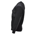 Mfh Brand Sweater Commando Commando Jumper Rib Wool Reforzado Reforzado Black New New