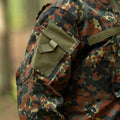 MFH Brand U.S. Style Military Jacket Uniforme de campo Flecktarn Camo Ripstop NUEVO