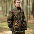 MFH Brand U.S. Style Military Jacket Uniforme de campo Flecktarn Camo Ripstop NUEVO