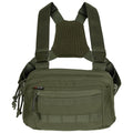 MFH Chest Pack Recon Bolsa táctica para el pecho Sistema organizador Molle Multicolor