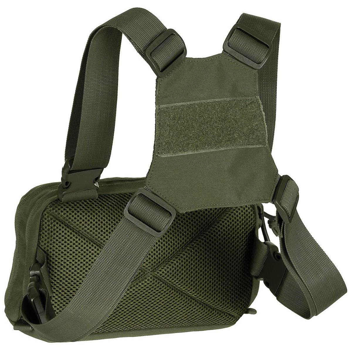 MFH Chest Pack Recon Bolsa táctica para el pecho Sistema organizador Molle Multicolor