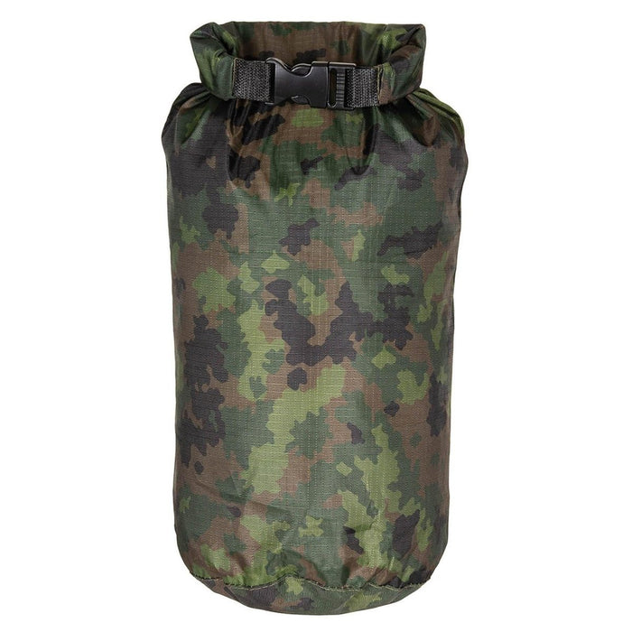 MFH Drybag 4L Mochila Ligera Impermeable Roll Top M05 Camuflaje Finlandés - GoMilitar