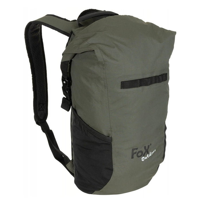 MFH bolsa seca militar mochila de viaje ligera impermeable color oliva acolchada NUEVO - GoMilitar