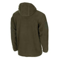 MFH estilo militar con capucha oliva chaqueta de vellón ejército táctico con cremallera completa senderismo nuevo