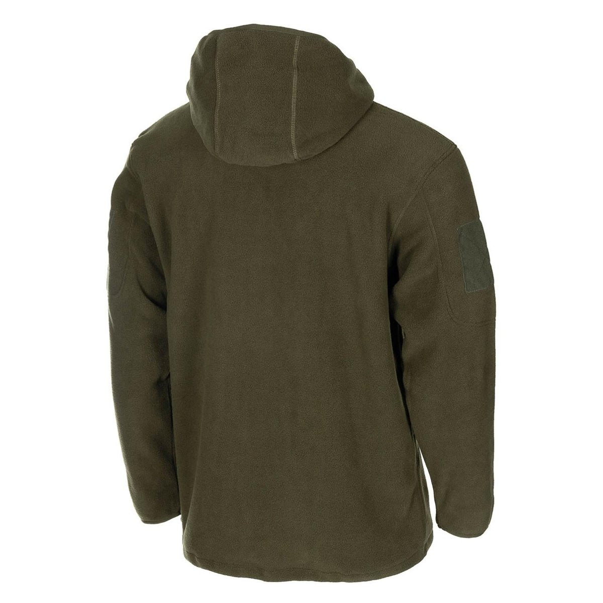 MFH estilo militar con capucha oliva chaqueta de vellón ejército táctico con cremallera completa senderismo nuevo