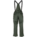 MFH Pantalones polares de invierno 2 capas impermeables a prueba de viento reforzados hasta la rodilla verde oliva