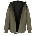 Chaqueta Térmica Reversible MFH Repelente al Agua Aislante OD Verde Negro