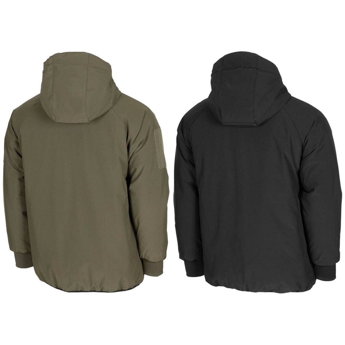 Chaqueta Térmica Reversible MFH Repelente al Agua Aislante OD Verde Negro