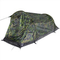 Mfh Schwarzenberg Túnel Tienda Resistente al agua Una persona Finlandia M05 CAMO