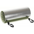 MFH Colchoneta para Dormir Espuma EVA Recubierto de Aluminio Elastrics Correa Embalaje Verde