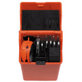 MFH Special Kit de supervivencia de 27 piezas Caja de herramientas de utilidad Naranja Camping al aire libre