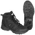 MFH Botas de combate tácticas impermeables transpirables de secado rápido membrana HBR negro