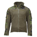 MFH Jacket táctica Ykk Zips Ripstop Vents mangas ajustables M05 CAMO finlandés
