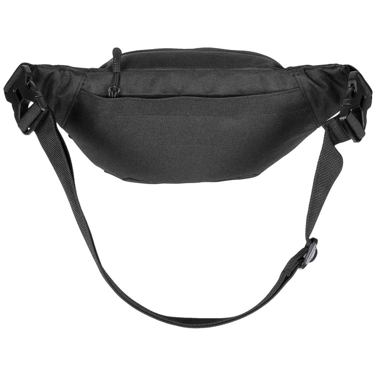 MFH Riñonera táctica 1,8 L Cinturón ajustable 120 cm Múltiples bolsillos Negro