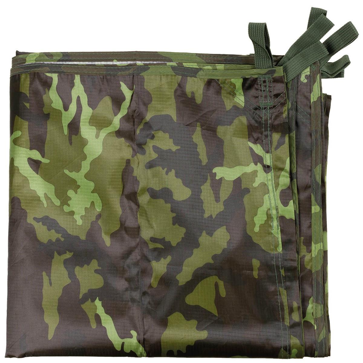 MFH Tarp Extreme M95 Camuflage Tarpaulin Improiector Improiector Tienda A prueba de viento NUEVO
