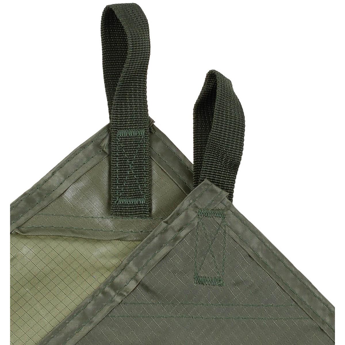 MFH Lona Extrema Lona 3x3m Refugio Impermeable Tienda a Prueba de Viento Sombrilla