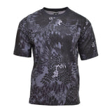 MFH Camiseta de estilo del ejército de EE. UU. Camufa de manga corta transpirable Camuflaje de serpiente