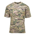 MFH Camiseta de estilo del ejército de EE. UU. Operación de manga corta CAMO Aprendible Ligera ligera