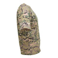 MFH Camiseta de estilo del ejército de EE. UU. Operación de manga corta CAMO Aprendible Ligera ligera