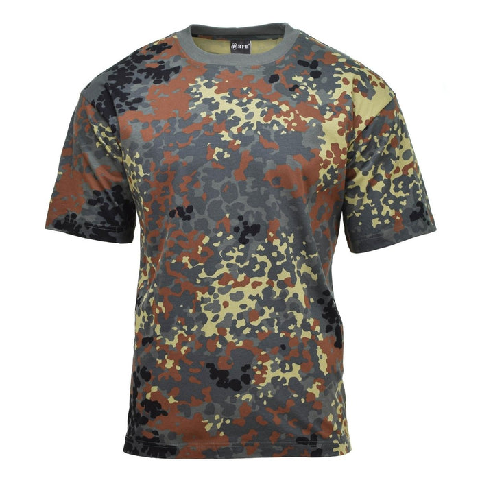 MFH Ropa deportiva estilo militar estadounidense Camisetas BW camuflaje ligero transpirable - GoMilitar