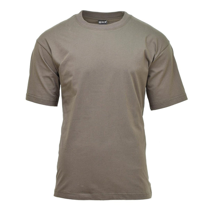 Camiseta interior de verano de manga corta que absorbe la humedad, ligera, transpirable, estilo militar de EE. UU., color verde oliva