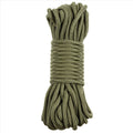 MFH Cuerda utilitaria 5 mm-7 mm 15 m Cordón de polipropileno duradero para exteriores OD Verde