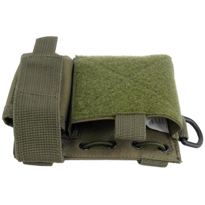 Mil-Tec Admin Pouch Molle Adjunta Linterna Penle Notorario Oliva de bolsillo