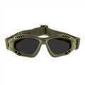 Mil-Tec Air Pro Commando Gafas tácticas Lente de humo Anti Fog anti Fog