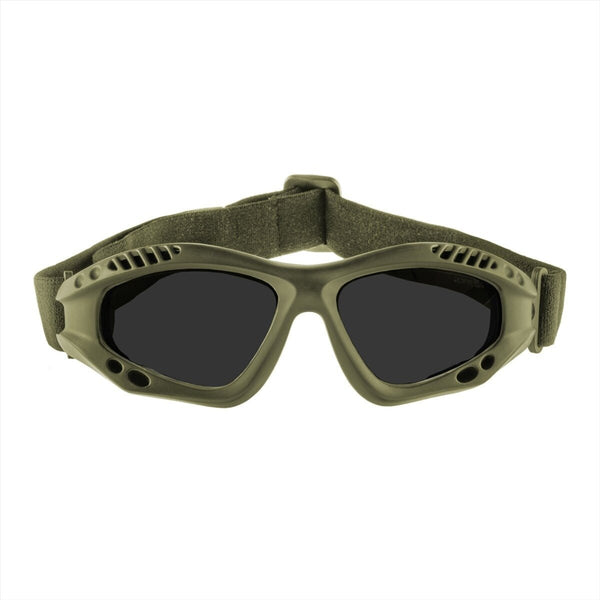 Mil-Tec Air Pro Commando Gafas tácticas Lente de humo Anti Fog anti Fog