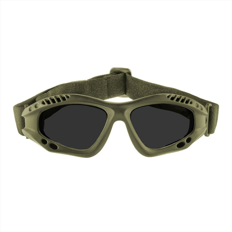 Mil-Tec Air Pro Commando Gafas tácticas Lente de humo Anti Fog anti Fog