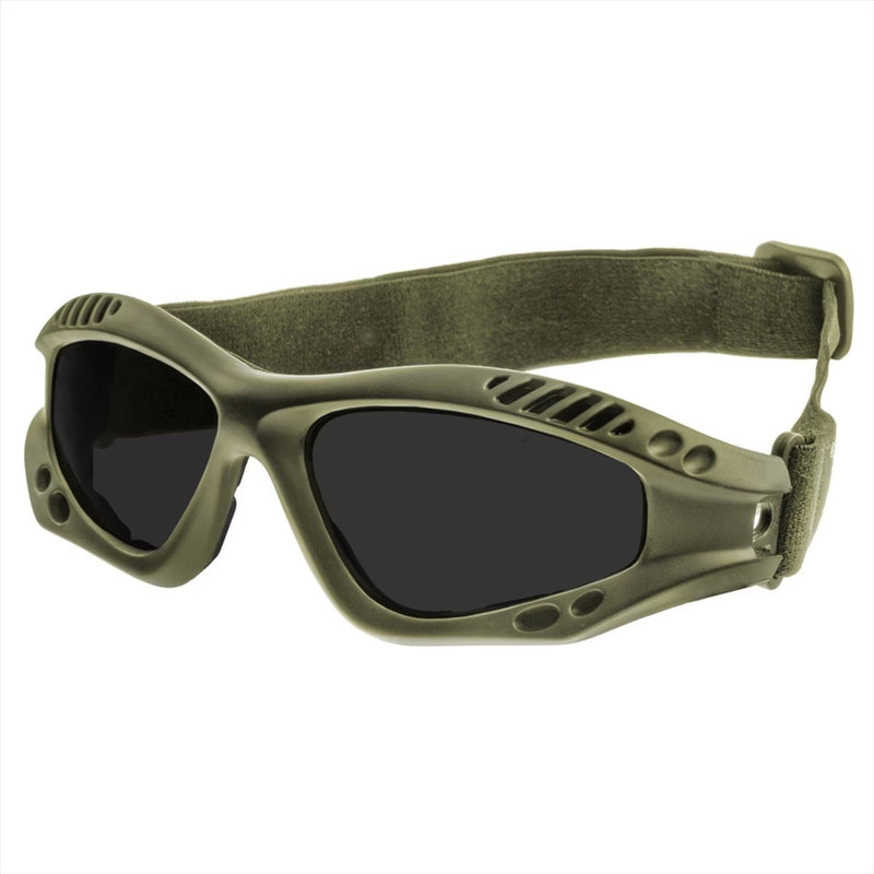 Mil-Tec Air Pro Commando Gafas tácticas Lente de humo Anti Fog anti Fog