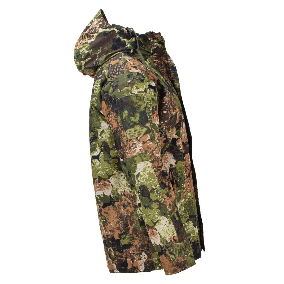 Chaqueta militar MIL-TEC para lluvia y clima húmedo Gen I con forro polar impermeable con capucha