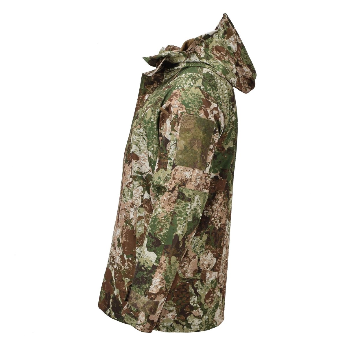 Chaqueta militar MIL-TEC para lluvia y clima húmedo Gen I con forro polar impermeable con capucha