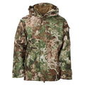 Chaqueta militar MIL-TEC para lluvia y clima húmedo Gen I con forro polar impermeable con capucha