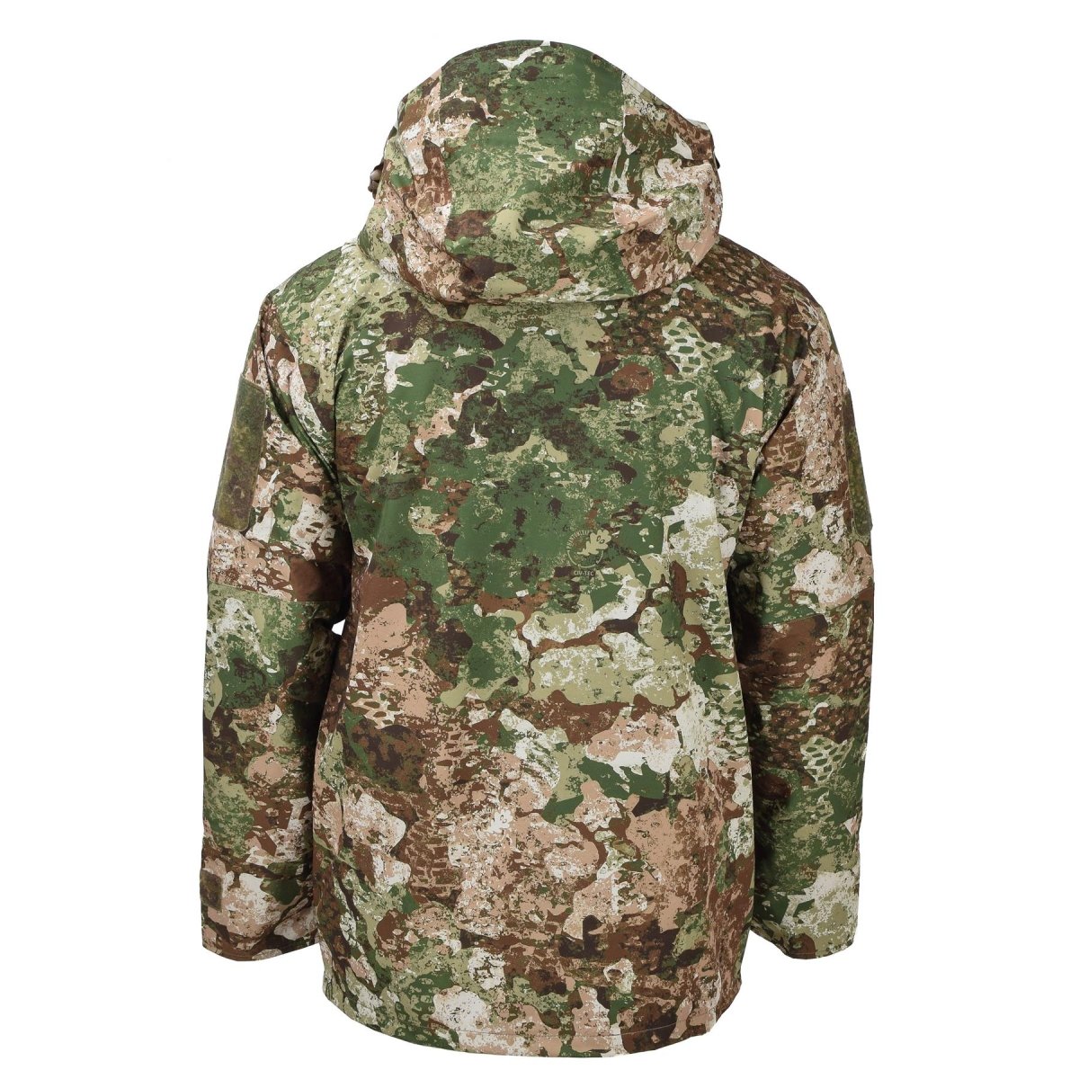 Chaqueta militar MIL-TEC para lluvia y clima húmedo Gen I con forro polar impermeable con capucha