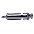 MIL-TEC Bobby Signal Whistle Nickelle Brass Ligero liviano Gray