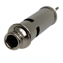 MIL-TEC Bobby Signal Whistle Nickelle Brass Ligero liviano Gray