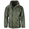 Chaqueta de marca mil-tec oliva verde agua impermeable